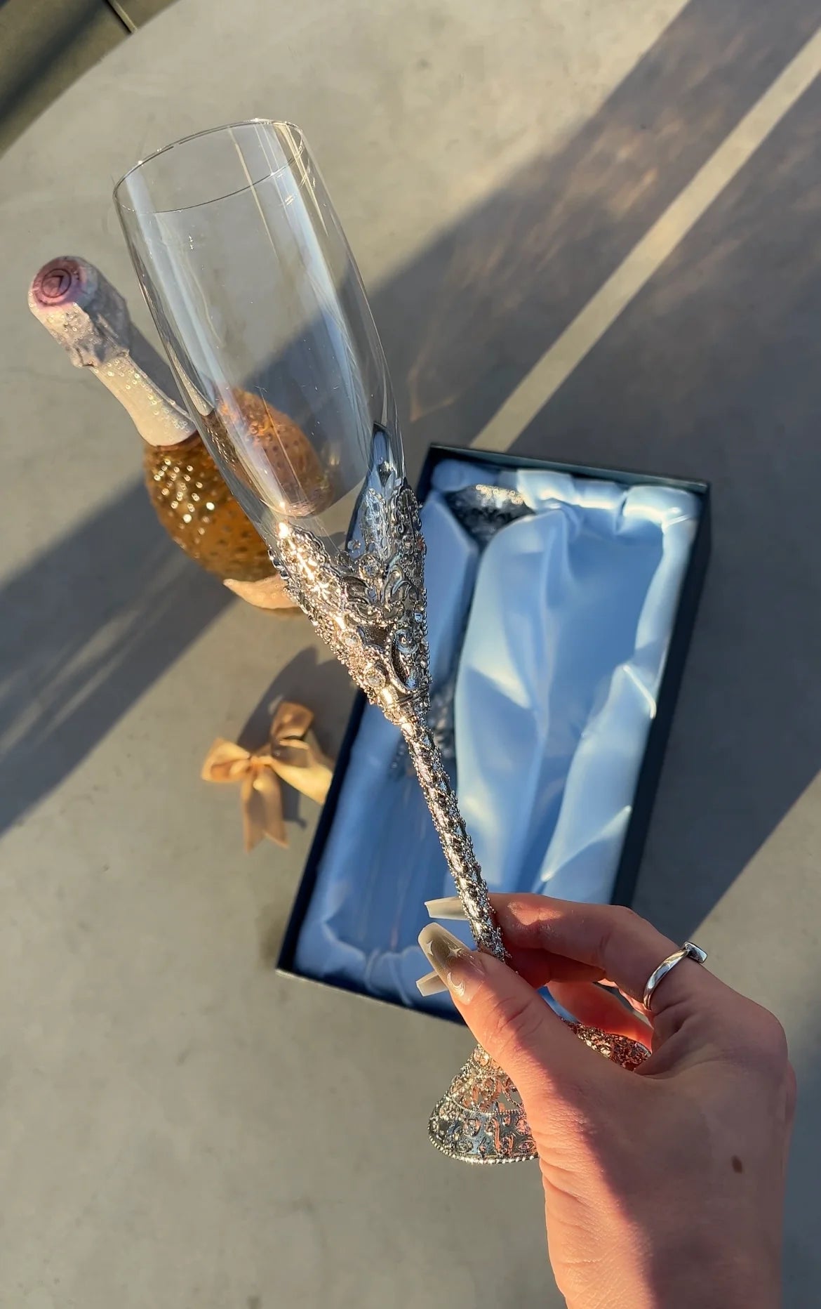 Ella's Elegance Champagne Glass