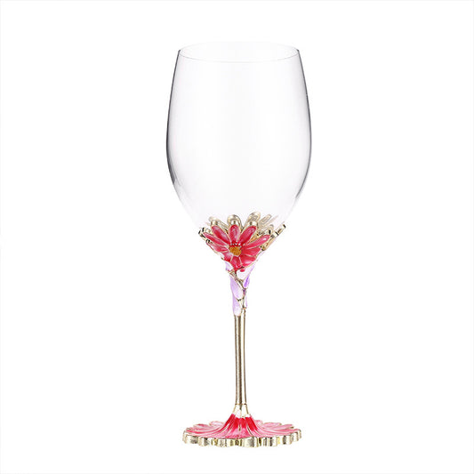 Aurora’s Enchanted Rose Goblet